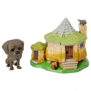Набір ігрових фігурок FUNKO POP! Harry Potter Будиночок Гегріда та пес Іклань (44230) дитяча іграшка
