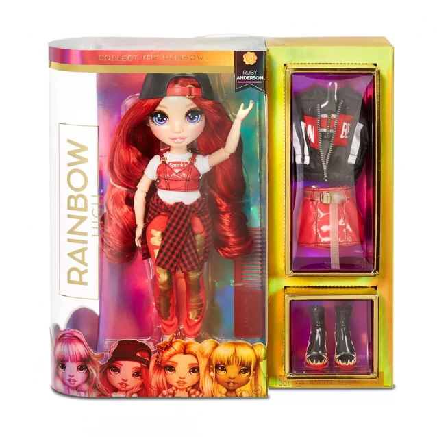 Кукла RAINBOW HIGH Руби с аксессуарами (569619) - 12