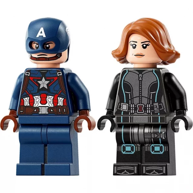 Конструктор LEGO Marvel Черная Вдова и Капитан Америка на мотоциклах (76260) - 6