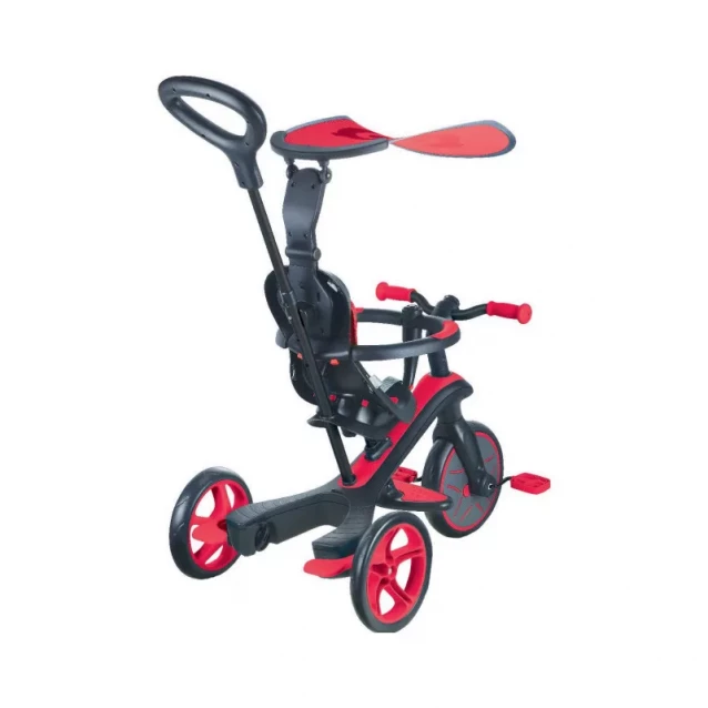 GLOBBER Велосипед дитячий серії EXPLORER TRIKE 4 в1 (червоний, до 20кг, 3 колеса) - 2