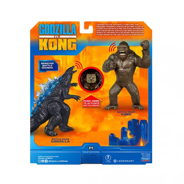 Фігурка Godzilla vs. Kong - Конг делюкс 17 см (35303) - 8