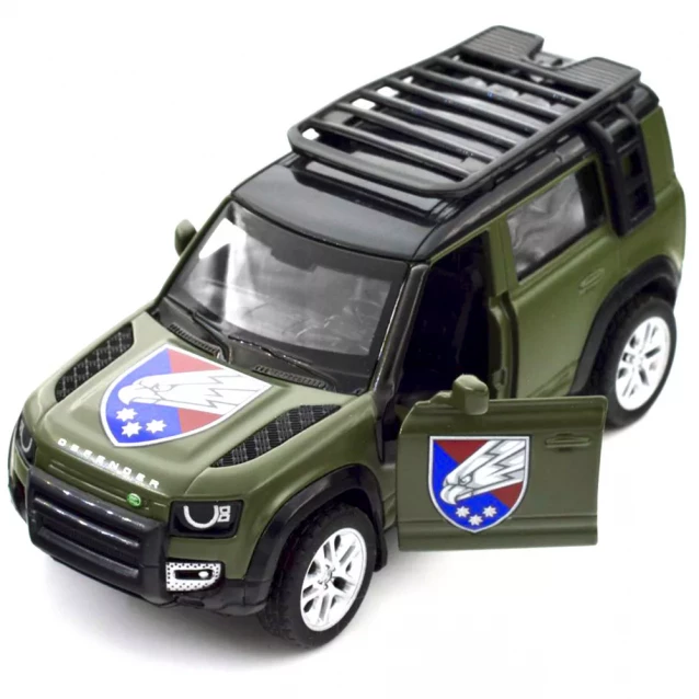 Автомодель TechnoDrive Шеврони Героїв Land Rover Defender 25 ОПДБр (250289M) - 9