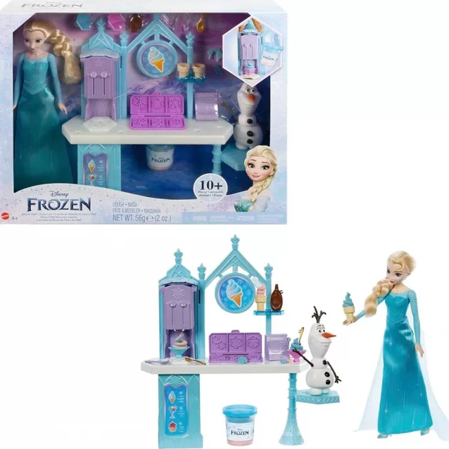 Ляльковий набір Disney Frozen Крамниця морозива (HMJ48) - 1