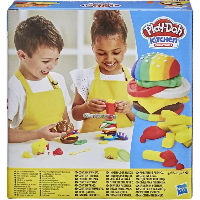 Набір для творчості з пластиліном Play-doh Забавні закуски в асортименті (E5112) - 7