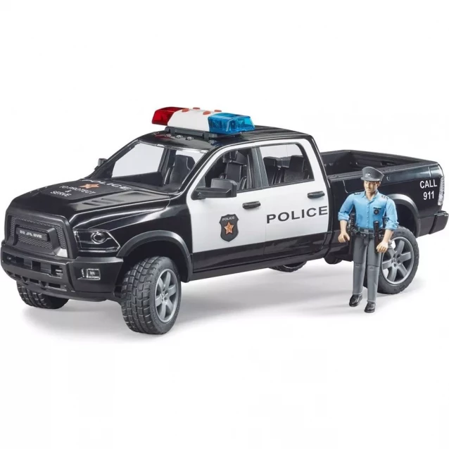 Автомодель Bruder Пікап RAM 2500 та поліцейський 1:16 (02505) - 1