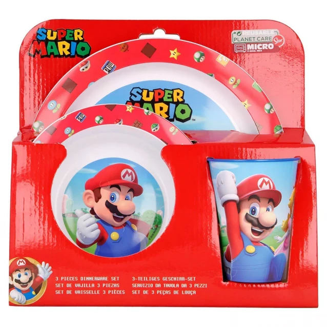 Набір посуду Stor Super Mario пластик (Stor-21449) - 2