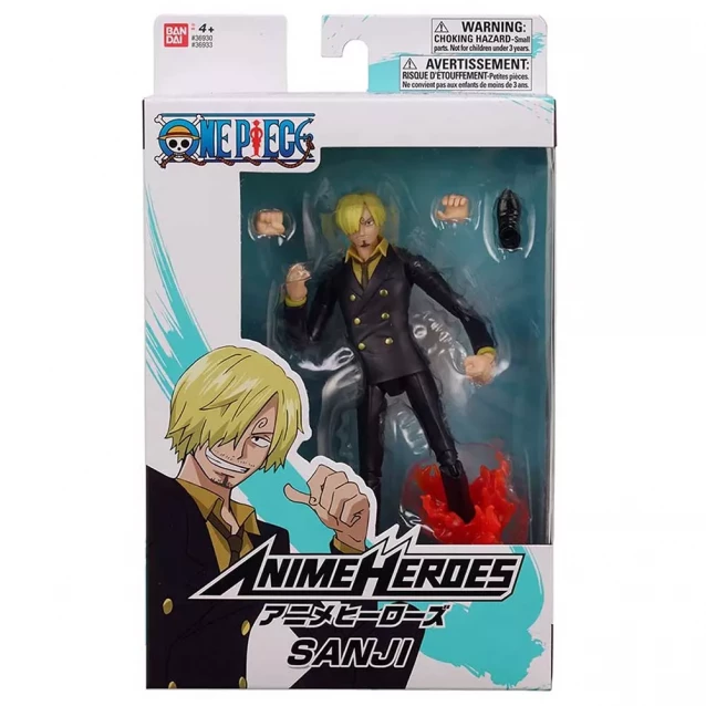 Фігурка Anime Heroes One Piece Санджі (123549) - 3