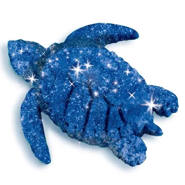 Песок для детского творчества - KINETIC SAND METALLIC (синий, 454 г) - 4