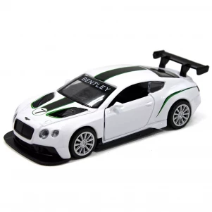 Автомодель TechnoDrive Bentley Continental GT3 біла (250258) дитяча іграшка