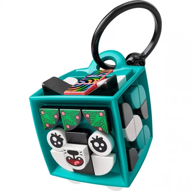 Браслет LEGO Dots Браслет та бірка для валізи Неоновий тигр (41945) - 2