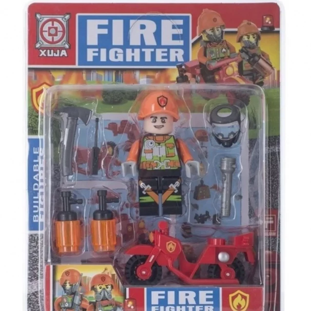 Space Baby Іграшковий набір фігурка-конструктор з байком і аксесуарами серії Fire в асортименті SB1031 - 2