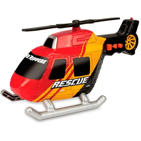 TOY STATE Спасательная техника Вертолет со светом и звуком, 13см - 3