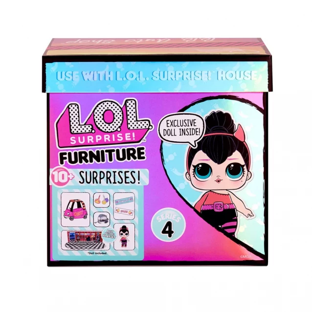 Лялька L.O.L. SURPRISE! серії Furniture - Перчинка з Автомобілем (572619) - 1