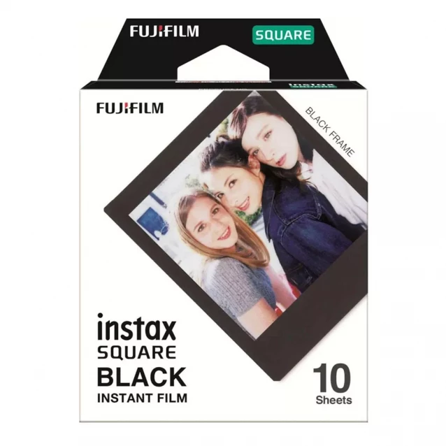 Касети Fujifilm Square Black Frame Instax glossy (16576532) - 1