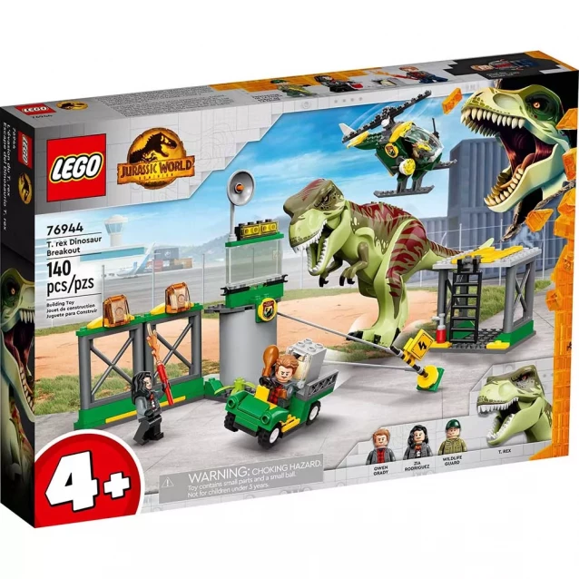 Конструктор LEGO Jurassic World Бегство Тиранозавра (76944) - 1