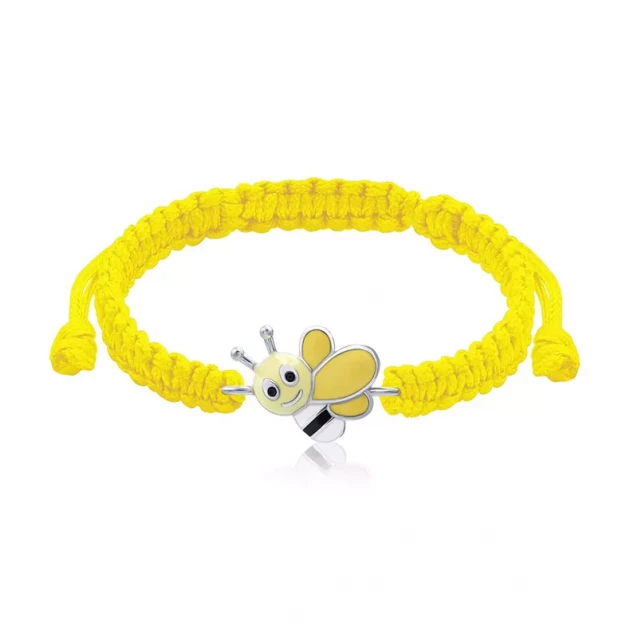UMA&UMI Браслет плетений Весела бджілка Жовтий - 1
