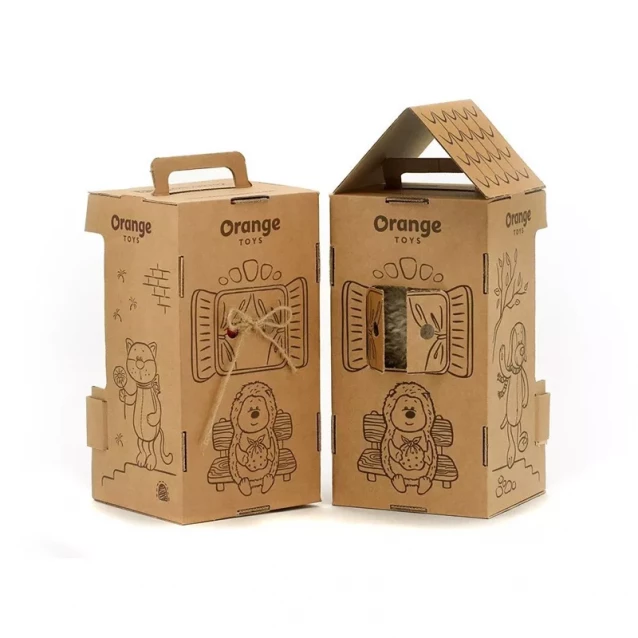ORANGE Мягкая игрушка Сова Соня в коробке, 35 см - 1