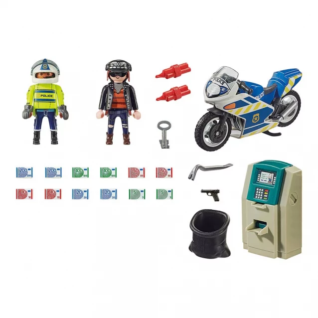 Ігровий набір Playmobil Банківський грабіжник (70572) - 3