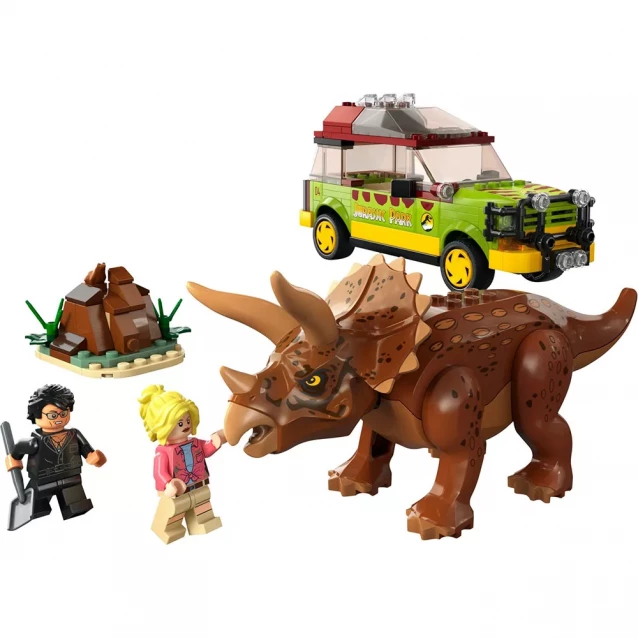 Конструктор LEGO Jurassic Park Дослідження трицератопсів (76959) - 3