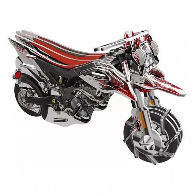 HOPE WINNING Рухливий 3D пазл "Мотоцикл Ендуро" - 1