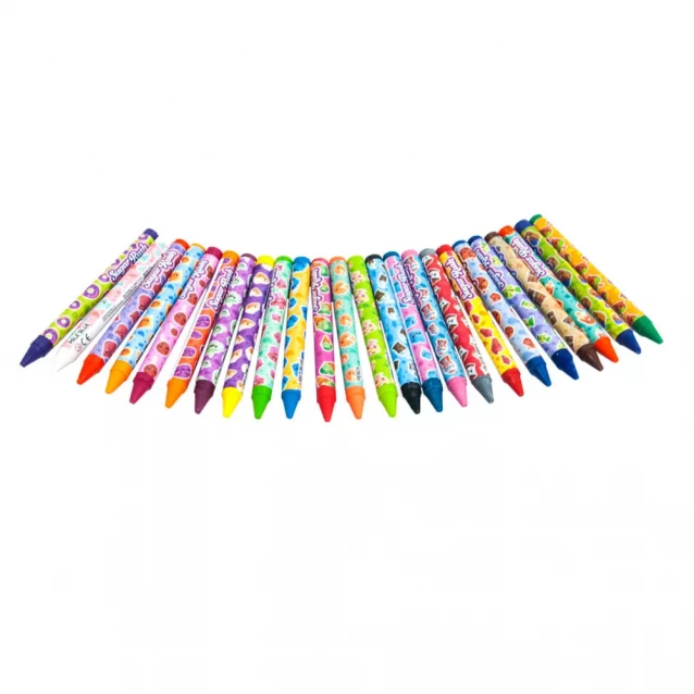 Воскові олівці Scentos серії "Sugar Rush" Феєрія кольорів 24 шт. (30008) - 2