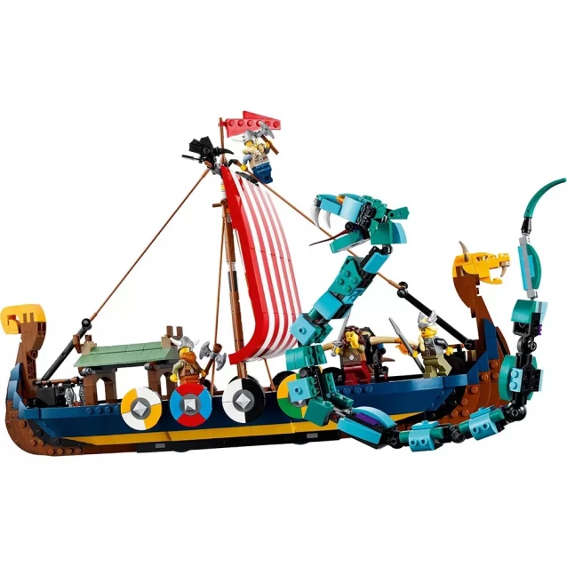 Конструктор LEGO Creator Корабль викингов и Мидгардский змей (31132) - 4