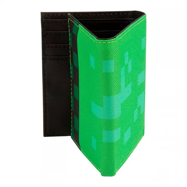 JINX Minecraft Гаманець Pocket Creeper Tri-fold Nylon Wallet-N/A-Green - 2