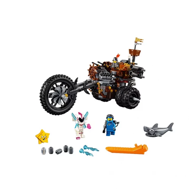 Конструктор LEGO Movie Трехколесный Рок-Мотоцикл Железной Бороды (70834) - 3