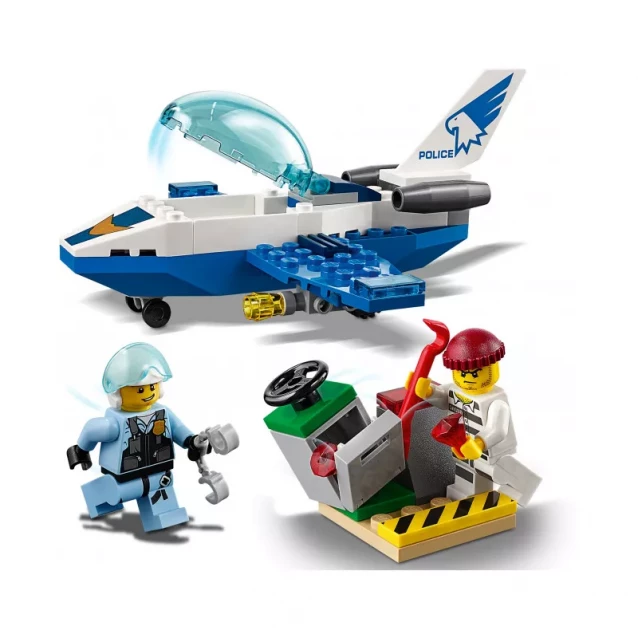 Конструктор LEGO City Повітряна Поліція: Патрульний Літак (60206) - 6