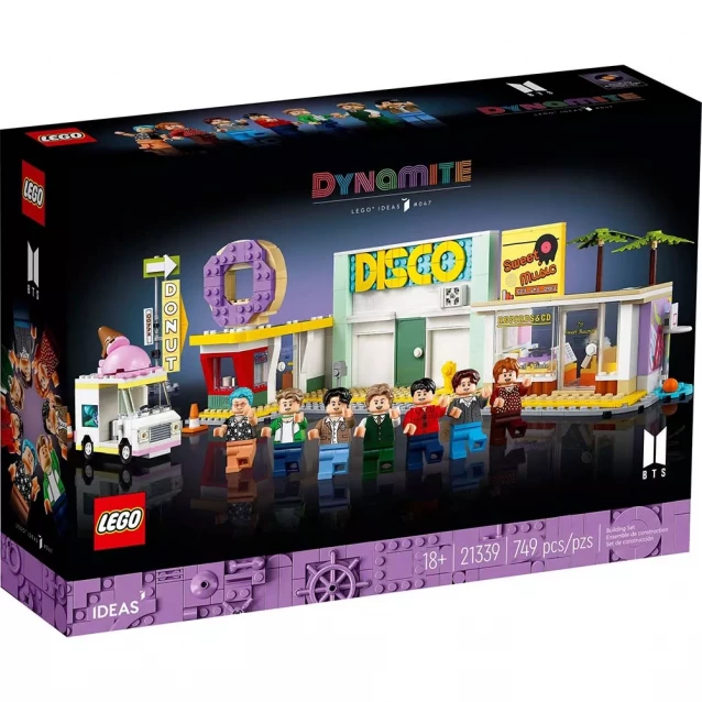Конструктор LEGO Ideas BTS Dynamite (21339) - 1
