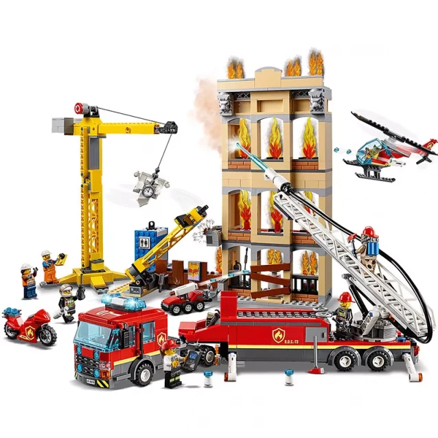 Конструктор LEGO City Міська пожежна бригада (60216) - 4