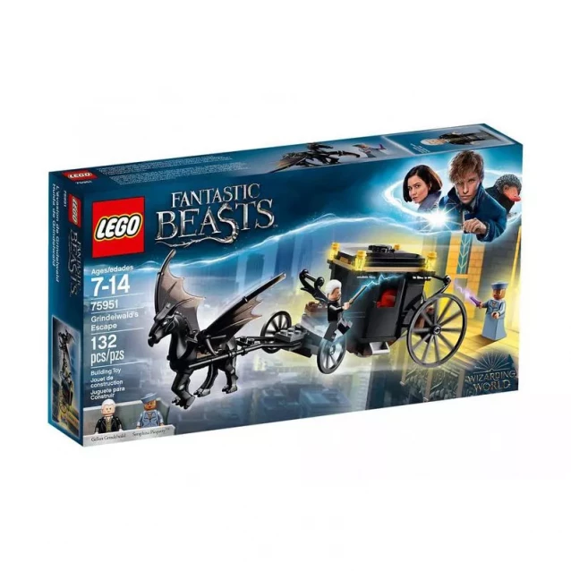 Конструктор LEGO Harry Potter Конструктор Утеча Гріндельвальда (75951) - 1