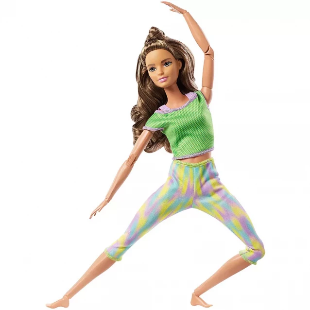 Лялька Barbie Рухайся як я Шатенка (GXF05) - 2