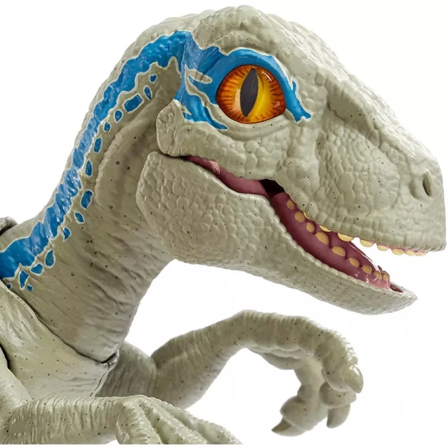 Jurassic World Інтерактивна фігурка-динозавр "Дитинча Блю" з фільму «Світ Юрського періоду» GFD40 - 4