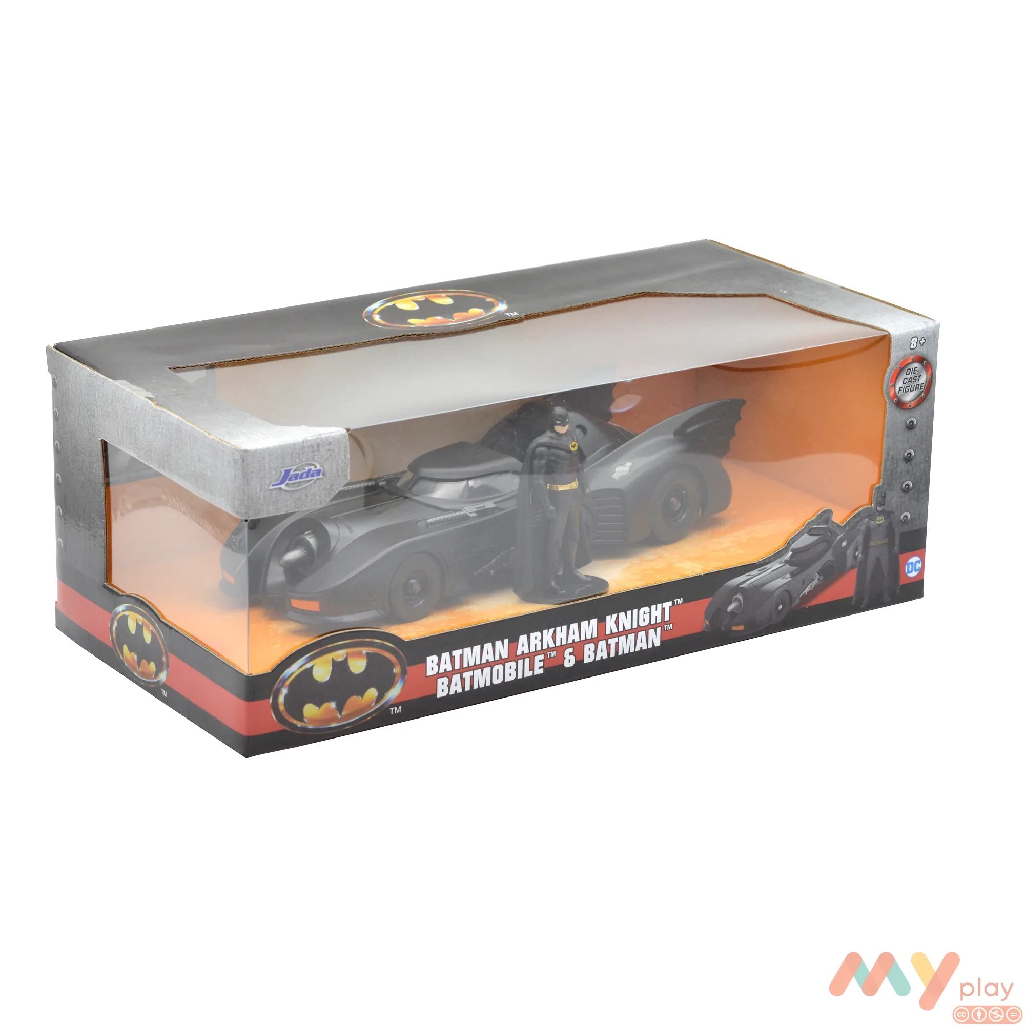 Машинка Batman Бетмобіль з фігуркою Бетмена 1:24 (253215002) - ФОТО в 360° - 1