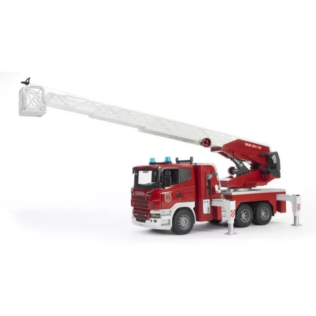 BRUDER Машинка іграшкова - Scania пожежний трак (водяна помпа, світло,звук,батарейка) - 2