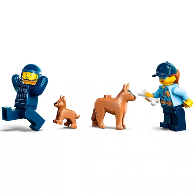 Конструктор Lego City Мобільний майданчик для дресування поліцейських собак (60369) - 7
