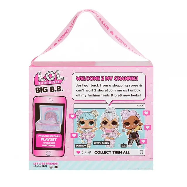 Лялька L.O.L. SURPRISE! серії Big B.B.Doll - Королева Кітті (573074) - 5