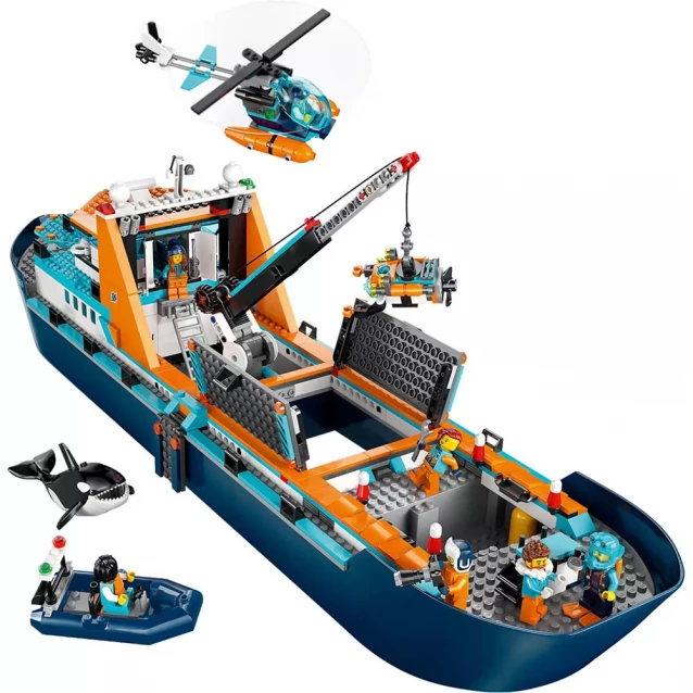 Конструктор LEGO City Арктический исследовательский корабль (60368) - 5