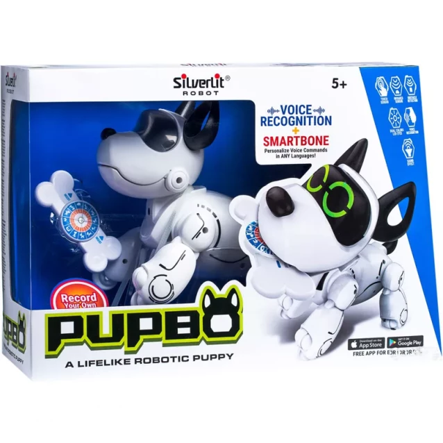 SILVERLIT Іграшка собака-робот PUPBO - 1