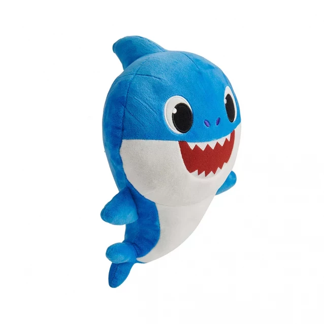 Baby Shark Інтерактивна м'яка іграшка ТАТО АКУЛЕНЯТКА 61032 - 2