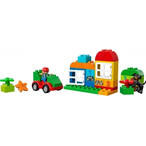 Конструктор LEGO Duplo Універсальний Набір LEGO® Duplo® «Весела Коробка» (10572) - 4