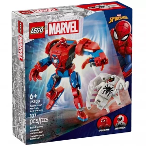 Конструктор LEGO Marvel Робот Людини Павука проти Анти-Венома (76308) - ЛЕГО