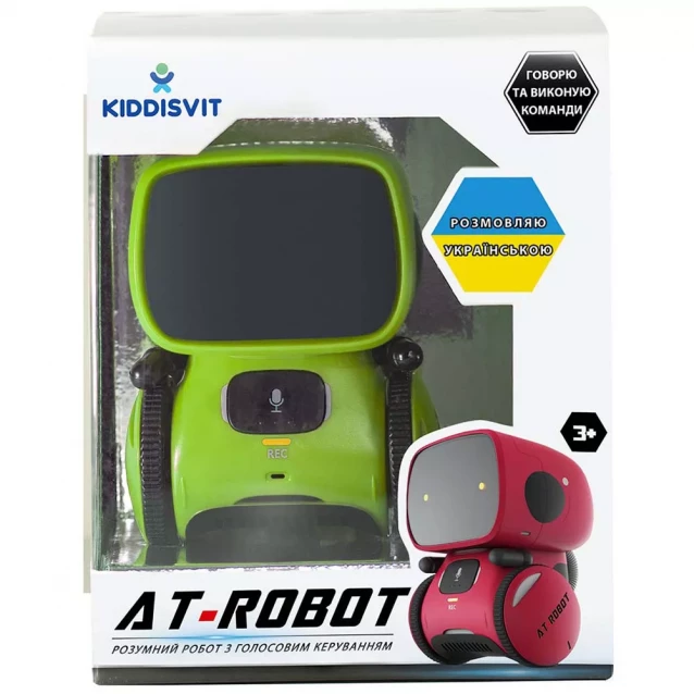 Інтерактивний робот AT-ROBOT з голосовим керуванням зелений, озвуч.укр. (AT001-02-UKR) - 10
