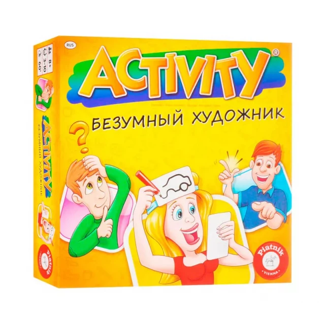 PIATNIK Настольная игра 'Активити Безумный художник';8+ - 1