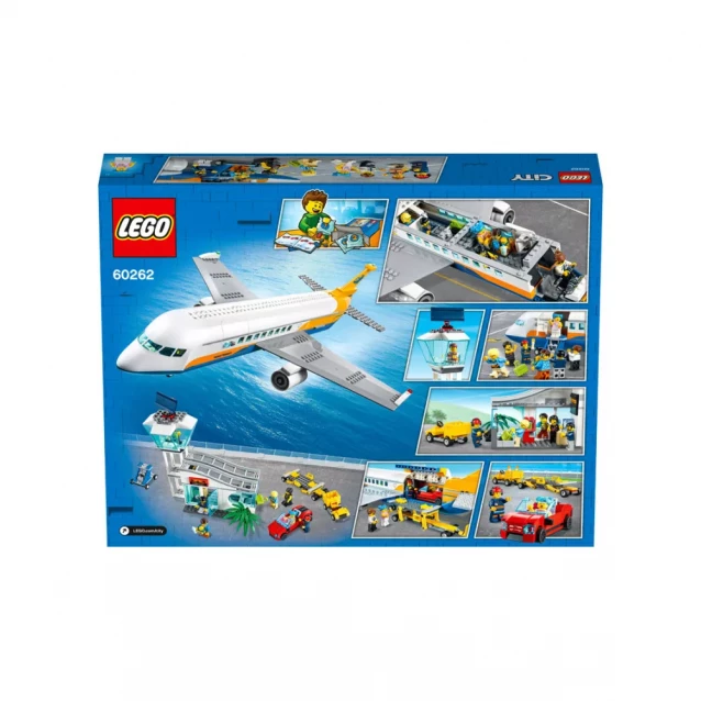 Конструктор LEGO City Пассажирский самолет (60262) - 9