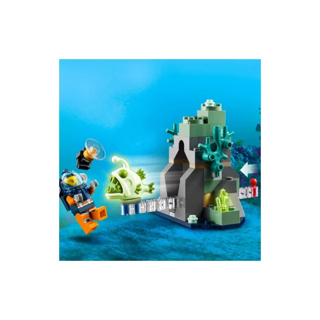 Конструктор LEGO City Океан: розвідувальний підводний човен (60264) - 12