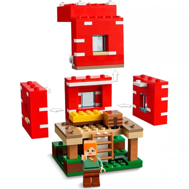 Конструктор LEGO Minecraft Грибной дом (21179) - 6