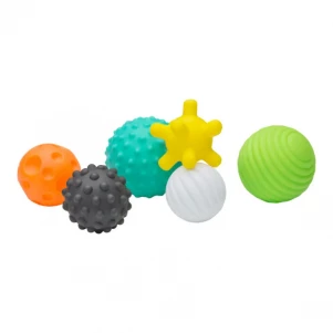 Текстурні м'ячики INFANTINO Яскраві м'ячики (206688I) дитяча іграшка