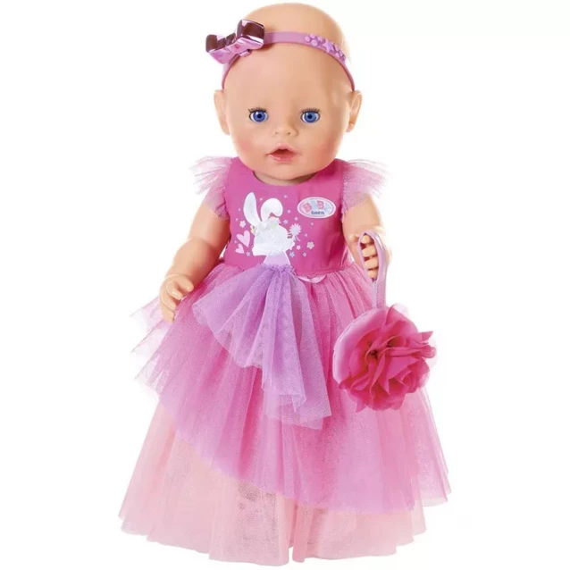 ZAPF Набор одежды для куклы BABY BORN - пышное платье - 5